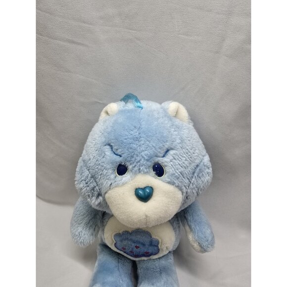 1983 Vintage Care Bears GRUMPY BEAR Plush Kenner 13" Stuffed Animal - Picture 3 of 15
